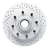 830-54163R Geoperformance Drilled/Slotted Brake Rotor, 1999-2002 Ford/Lincoln/Mercury/Mazda, Position: Front Right - image 1