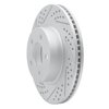 830-54171L Geoperformance Drilled/Slotted Brake Rotor, 2001-2011 Ford/Lincoln/Mercury/Mazda, Position: Front Left - image 2