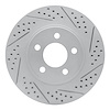 830-54171R Geoperformance Drilled/Slotted Brake Rotor, 2001-2011 Ford/Lincoln/Mercury/Mazda, Position: Front Right - image 1