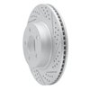 830-54171R Geoperformance Drilled/Slotted Brake Rotor, 2001-2011 Ford/Lincoln/Mercury/Mazda, Position: Front Right - image 2
