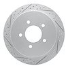 830-54173L Geoperformance Drilled/Slotted Brake Rotor, 1997-2004 Ford/Lincoln/Mercury/Mazda, Position: Rear Left - image 1