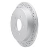 830-54173R Geoperformance Drilled/Slotted Brake Rotor, 1997-2004 Ford/Lincoln/Mercury/Mazda, Position: Rear Right - image 2