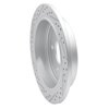 830-54173R Geoperformance Drilled/Slotted Brake Rotor, 1997-2004 Ford/Lincoln/Mercury/Mazda, Position: Rear Right - image 4