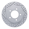 830-54176L Geoperformance Drilled/Slotted Brake Rotor, 1997-2002 Ford/Lincoln/Mercury/Mazda, Position: Front Left - image 1