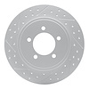 830-54178L Geoperformance Drilled/Slotted Brake Rotor, 2002-2010 Ford/Lincoln/Mercury/Mazda, Position: Rear Left - image 1