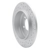 830-54178L Geoperformance Drilled/Slotted Brake Rotor, 2002-2010 Ford/Lincoln/Mercury/Mazda, Position: Rear Left - image 4