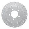 830-54178R Geoperformance Drilled/Slotted Brake Rotor, 2002-2010 Ford/Lincoln/Mercury/Mazda, Position: Rear Right - image 1