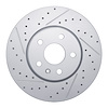 830-54179R Geoperformance Drilled/Slotted Brake Rotor, 2002-2005 Ford/Lincoln/Mercury/Mazda, Position: Front Right - image 1