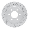 830-54183R Geoperformance Drilled/Slotted Brake Rotor, 2002-2006 Ford/Lincoln/Mercury/Mazda, Position: Front Right - image 1