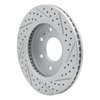 830-54185R Geoperformance Drilled/Slotted Brake Rotor, 2004-2008 Ford/Lincoln/Mercury/Mazda, Position: Front Right - image 4