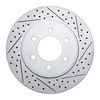 830-54186R Geoperformance Drilled/Slotted Brake Rotor, 2004-2008 Ford/Lincoln/Mercury/Mazda, Position: Front Right - image 1