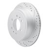 830-54188R Geoperformance Drilled/Slotted Brake Rotor, 2004-2011 Ford/Lincoln/Mercury/Mazda, Position: Rear Right - image 2