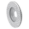 830-54193L Geoperformance Drilled/Slotted Brake Rotor, 2005-2012 Ford/Lincoln/Mercury/Mazda, Position: Front Left - image 4
