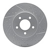 830-54193R Geoperformance Drilled/Slotted Brake Rotor, 2005-2012 Ford/Lincoln/Mercury/Mazda, Position: Front Right - image 1