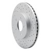 830-54193R Geoperformance Drilled/Slotted Brake Rotor, 2005-2012 Ford/Lincoln/Mercury/Mazda, Position: Front Right - image 2