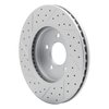 830-54193R Geoperformance Drilled/Slotted Brake Rotor, 2005-2012 Ford/Lincoln/Mercury/Mazda, Position: Front Right - image 4