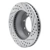 830-54198L Geoperformance Drilled/Slotted Brake Rotor, 2005-2012 Ford/Lincoln/Mercury/Mazda, Position: Front Left - image 4