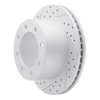 830-54199L Geoperformance Drilled/Slotted Brake Rotor, 2005-2012 Ford/Lincoln/Mercury/Mazda, Position: Rear Left - image 2