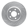 830-54203L Geoperformance Drilled/Slotted Brake Rotor, 2006-2010 Ford/Lincoln/Mercury/Mazda, Position: Front Left - image 1
