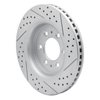 830-54204L Geoperformance Drilled/Slotted Brake Rotor, 2007-2021 Ford/Lincoln/Mercury/Mazda, Position: Front Left - image 4