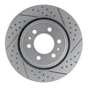 830-54204R Geoperformance Drilled/Slotted Brake Rotor, 2007-2021 Ford/Lincoln/Mercury/Mazda, Position: Front Right - image 1