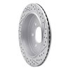 830-54205L Geoperformance Drilled/Slotted Brake Rotor, 2007-2017 Ford/Lincoln/Mercury/Mazda, Position: Rear Left - image 4
