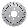 830-54205R Geoperformance Drilled/Slotted Brake Rotor, 2007-2017 Ford/Lincoln/Mercury/Mazda, Position: Rear Right - image 1