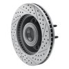 830-54206L Geoperformance Drilled/Slotted Brake Rotor, 2006-2012 Ford/Lincoln/Mercury/Mazda, Position: Front Left - image 4