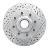 830-54206R Geoperformance Drilled/Slotted Brake Rotor, 2006-2012 Ford/Lincoln/Mercury/Mazda, Position: Front Right - image 1