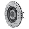 830-54206R Geoperformance Drilled/Slotted Brake Rotor, 2006-2012 Ford/Lincoln/Mercury/Mazda, Position: Front Right - image 4