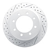830-54208L Geoperformance Drilled/Slotted Brake Rotor, Fits Select Ford/Lincoln/Mercury/Mazda, Position: Rear Left - image 1