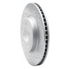 830-54217R Geoperformance Drilled/Slotted Brake Rotor, 2010-2013 Ford/Lincoln/Mercury/Mazda, Position: Front Right - image 2