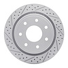 830-54218L Geoperformance Drilled/Slotted Brake Rotor, 2012-2014 Ford/Lincoln/Mercury/Mazda, Position: Rear Left - image 1