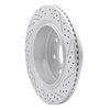 830-54218L Geoperformance Drilled/Slotted Brake Rotor, 2012-2014 Ford/Lincoln/Mercury/Mazda, Position: Rear Left - image 4