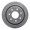 830-54218R Geoperformance Drilled/Slotted Brake Rotor, 2012-2014 Ford/Lincoln/Mercury/Mazda, Position: Rear Right - image 1