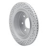 830-54218R Geoperformance Drilled/Slotted Brake Rotor, 2012-2014 Ford/Lincoln/Mercury/Mazda, Position: Rear Right - image 4