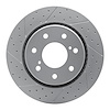 830-54219L Geoperformance Drilled/Slotted Brake Rotor, 2010-2014 Ford/Lincoln/Mercury/Mazda, Position: Front Left - image 1