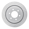 830-54220L Geoperformance Drilled/Slotted Brake Rotor, 2012-2020 Ford/Lincoln/Mercury/Mazda, Position: Rear Left - image 1