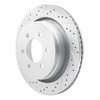 830-54220L Geoperformance Drilled/Slotted Brake Rotor, 2012-2020 Ford/Lincoln/Mercury/Mazda, Position: Rear Left - image 2