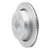 830-54220R Geoperformance Drilled/Slotted Brake Rotor, 2012-2020 Ford/Lincoln/Mercury/Mazda, Position: Rear Right - image 2