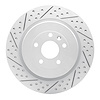 830-54222L Geoperformance Drilled/Slotted Brake Rotor, 2013-2019 Ford/Lincoln/Mercury/Mazda, Position: Rear Left - image 1