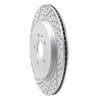 830-54222L Geoperformance Drilled/Slotted Brake Rotor, 2013-2019 Ford/Lincoln/Mercury/Mazda, Position: Rear Left - image 2