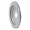 830-54222L Geoperformance Drilled/Slotted Brake Rotor, 2013-2019 Ford/Lincoln/Mercury/Mazda, Position: Rear Left - image 4
