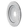 830-54222R Geoperformance Drilled/Slotted Brake Rotor, 2013-2019 Ford/Lincoln/Mercury/Mazda, Position: Rear Right - image 4