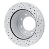 830-54227L Geoperformance Drilled/Slotted Brake Rotor, Fits Select Ford/Lincoln/Mercury/Mazda, Position: Rear Left - image 4