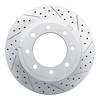 830-54227R Geoperformance Drilled/Slotted Brake Rotor, Fits Select Ford/Lincoln/Mercury/Mazda, Position: Rear Right - image 1