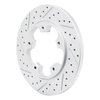 830-54228L Geoperformance Drilled/Slotted Brake Rotor, 2015-2020 Ford/Lincoln/Mercury/Mazda, Position: Rear Left - image 2