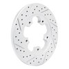 830-54228L Geoperformance Drilled/Slotted Brake Rotor, 2015-2020 Ford/Lincoln/Mercury/Mazda, Position: Rear Left - image 4