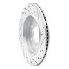 830-54231L Geoperformance Drilled/Slotted Brake Rotor, 2015-2017 Ford/Lincoln/Mercury/Mazda, Position: Rear Left - image 4