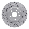 830-54259L Geoperformance Drilled/Slotted Brake Rotor, 2013-2020 Ford/Lincoln/Mercury/Mazda, Position: Front Left - image 1